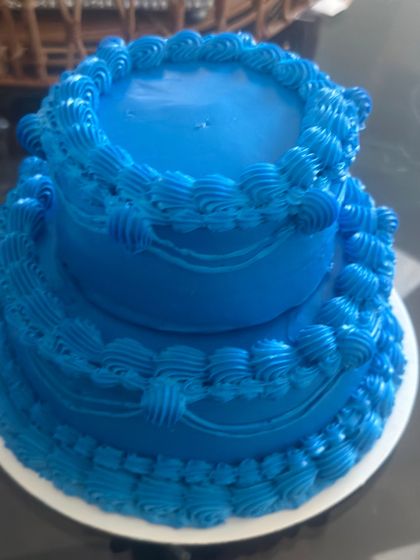 2 Tier Custom Cake