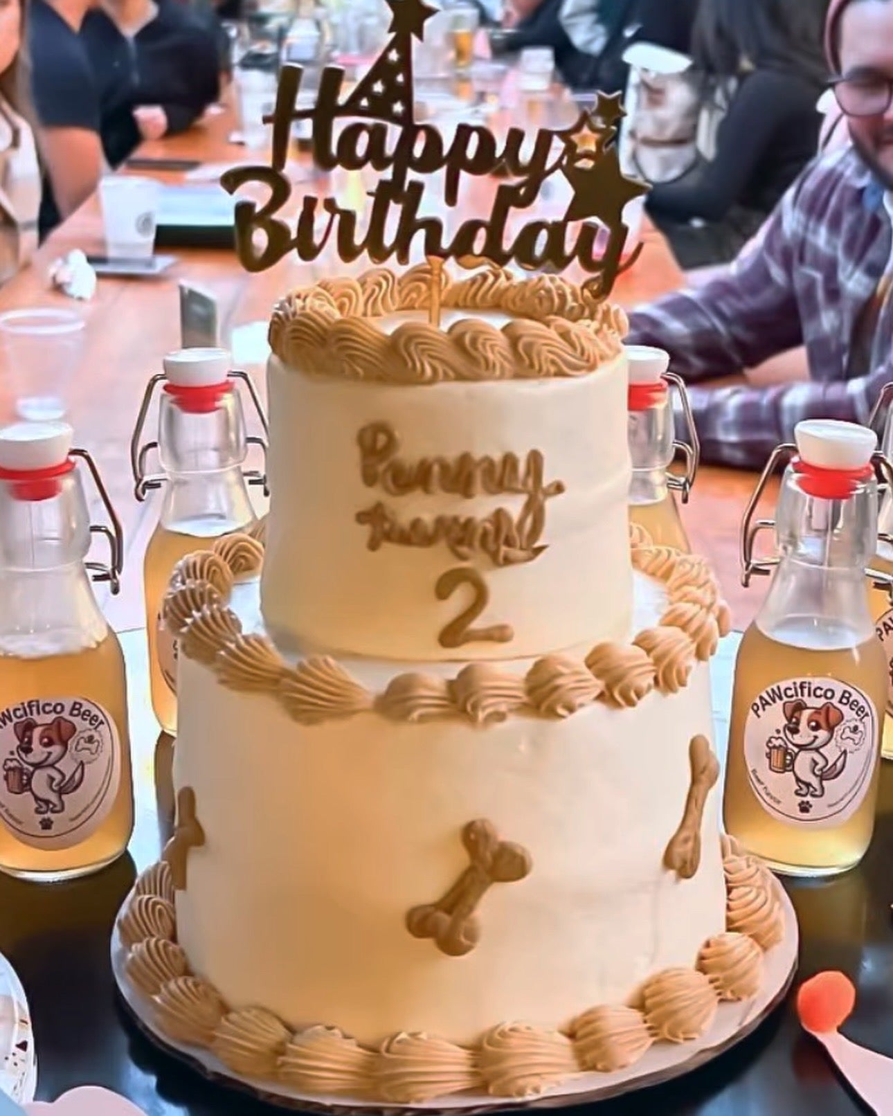 2 Tier Custom Cake