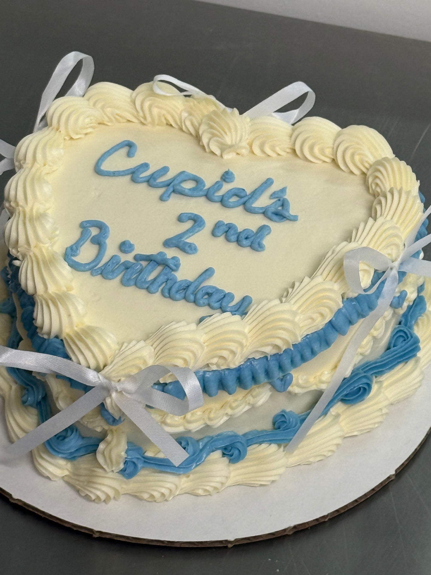 Custom Heart Shape Cake