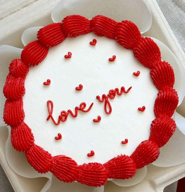 V-day cake Bento(local pick up only)