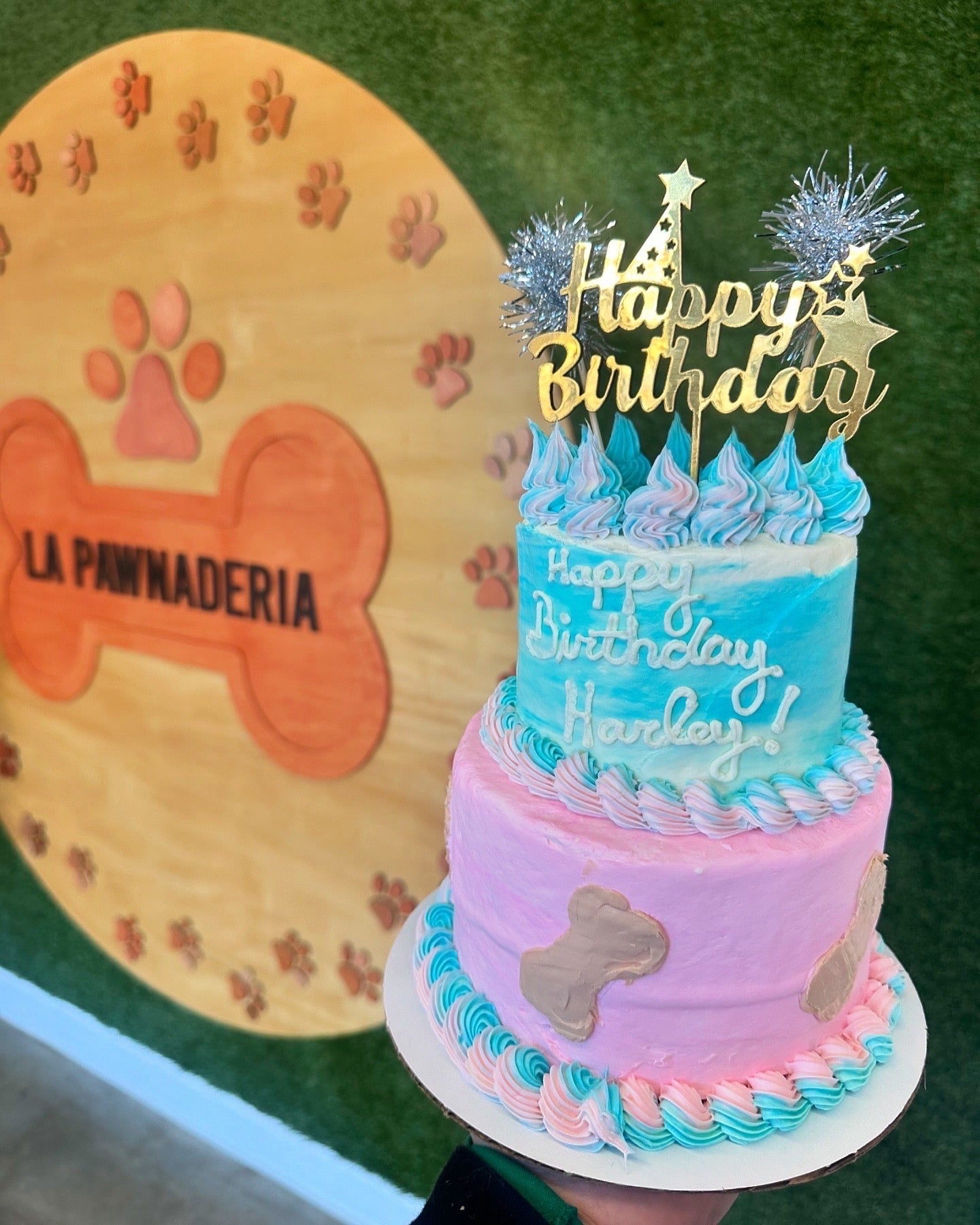 2 Tier Custom Cake
