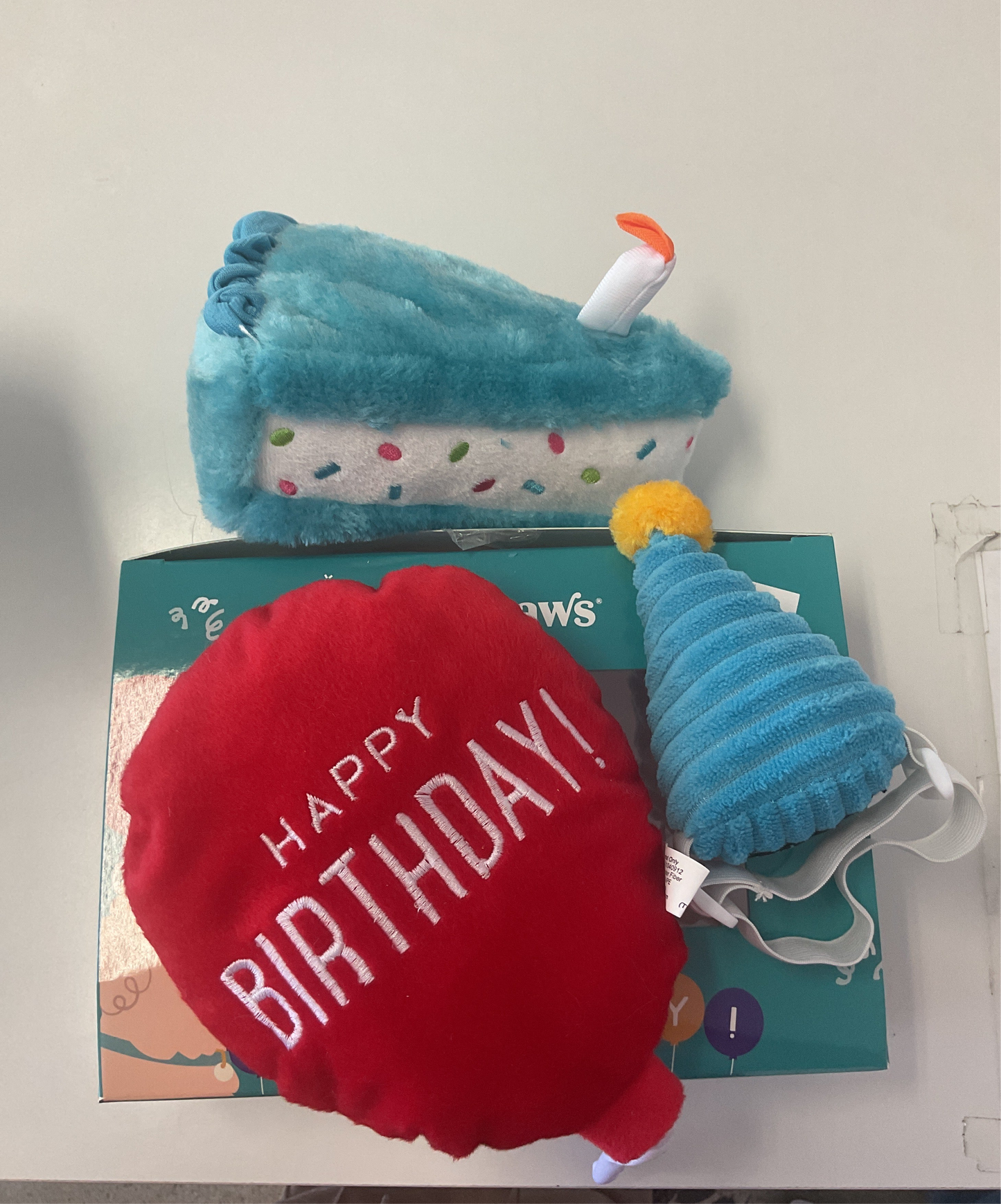 Birthday box Blue