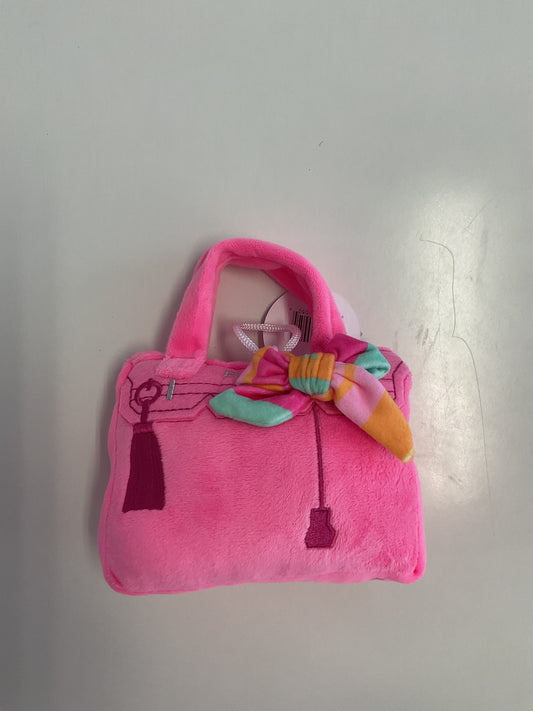 Pink Dog Barkin Toy
