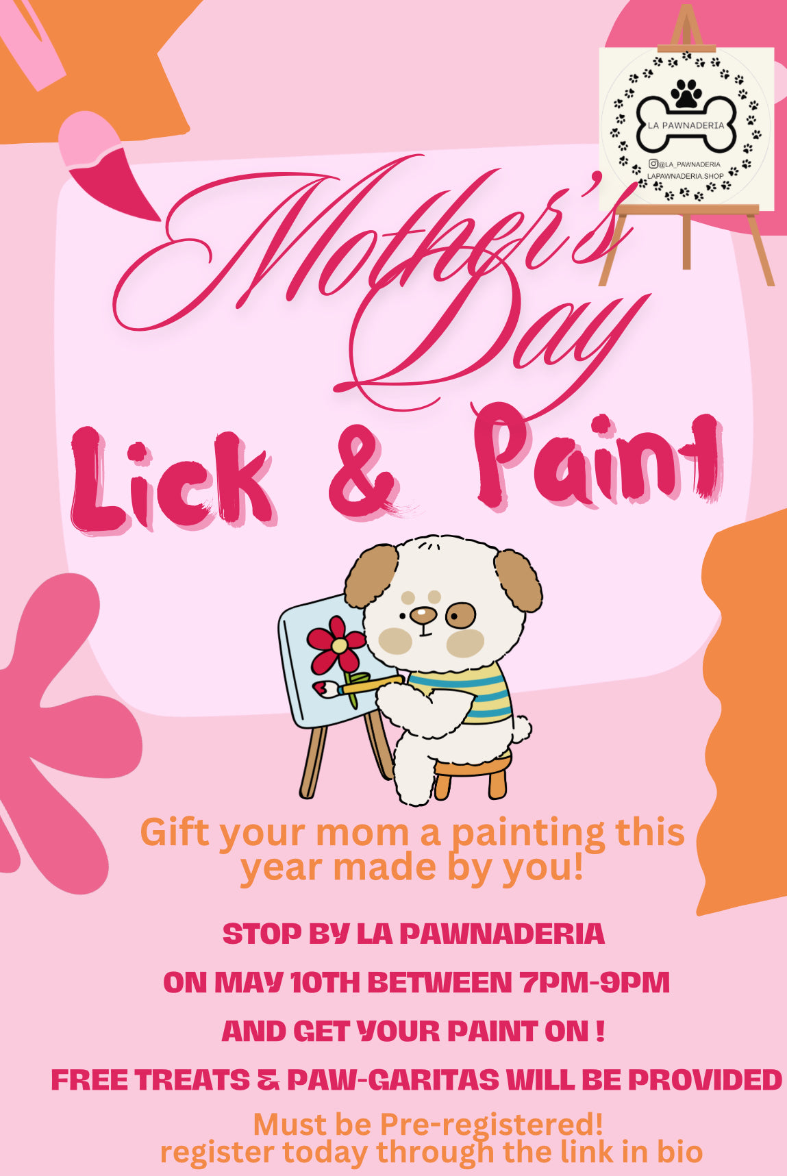 Lick & Paint La Pawnaderia