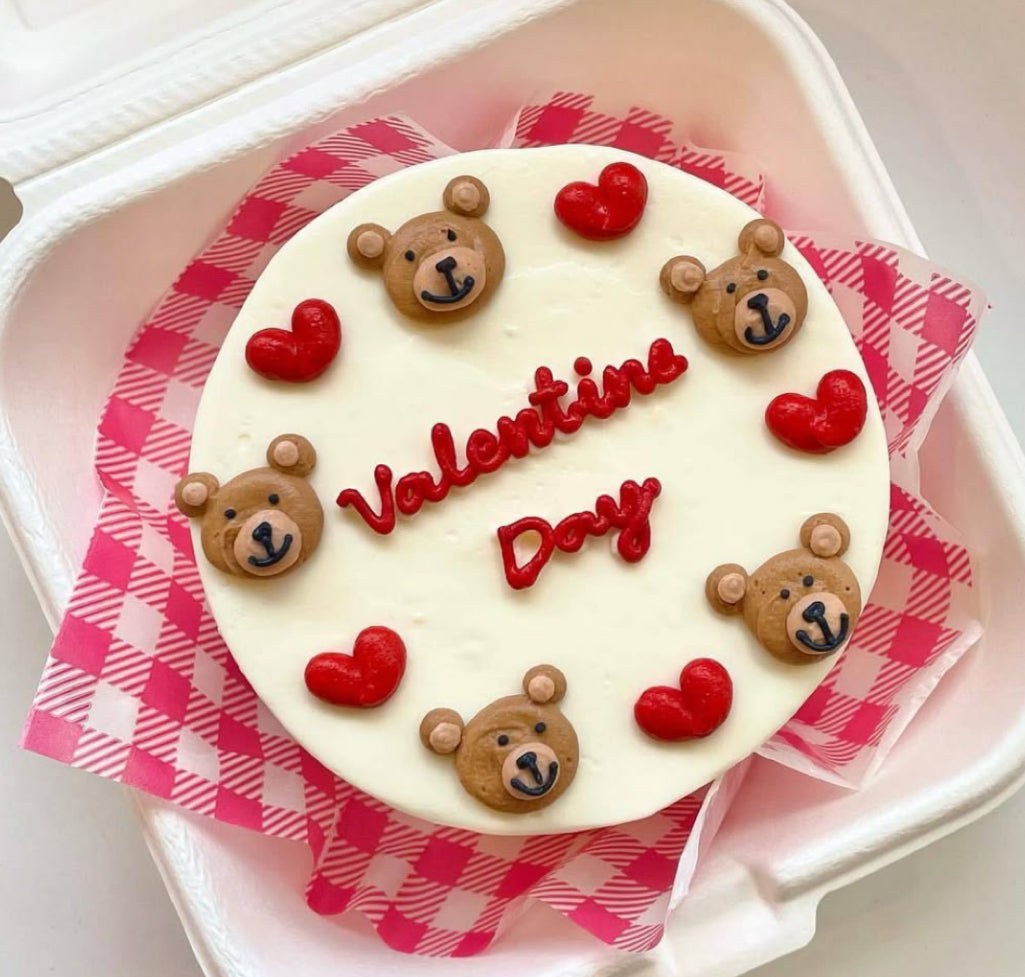 V-day cake Bento(local pick up only)