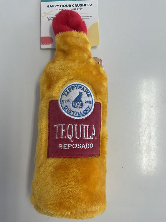 Tequila Reposado Squeaky Dog Toy