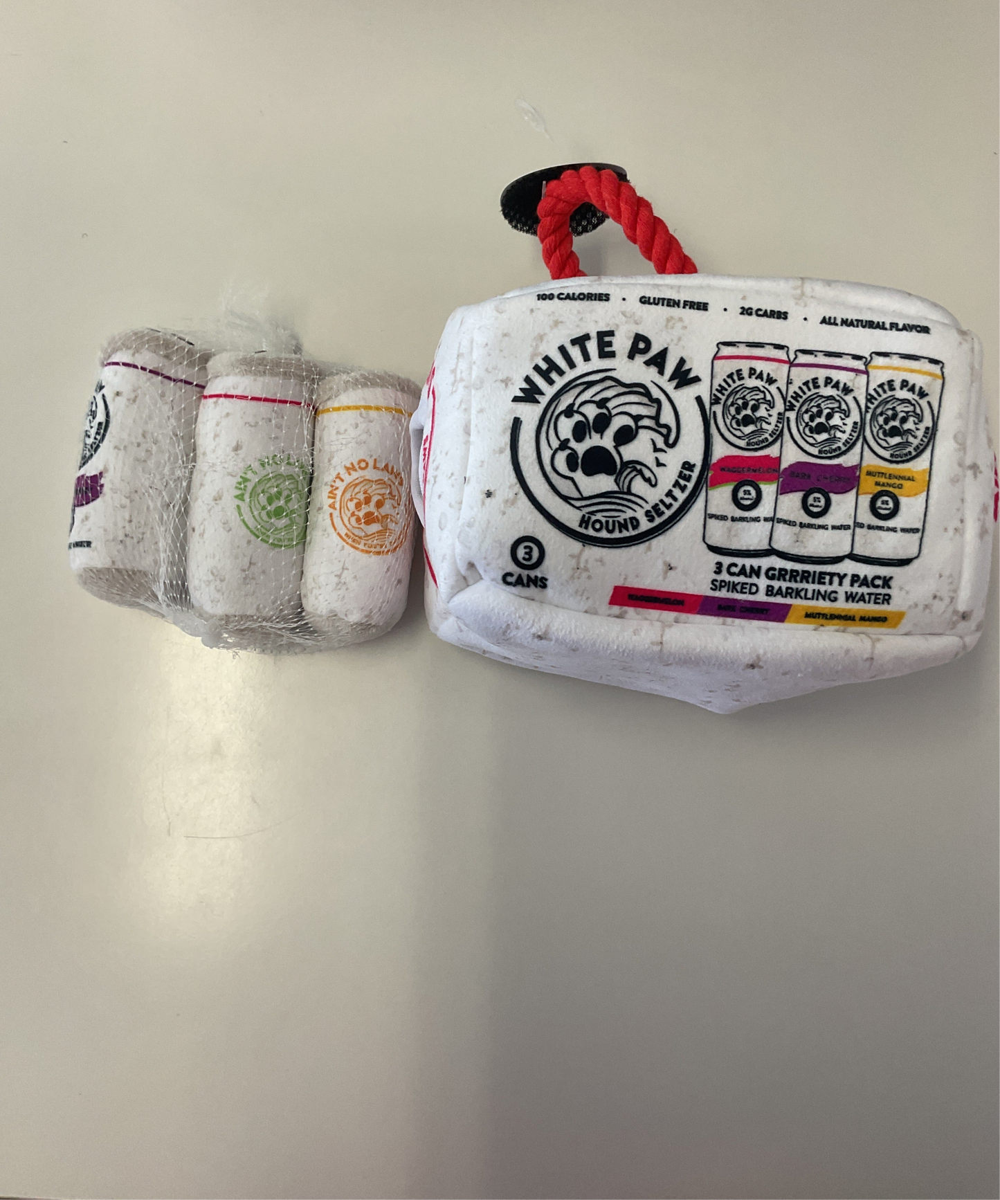 White Paw Toy