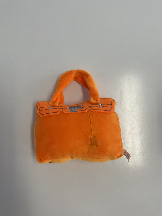 Orange Barkin Dog Toy