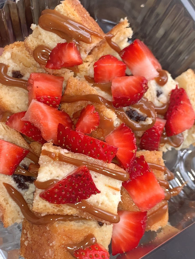 Churro cheesecake bites