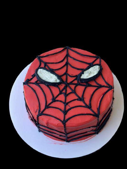 Spider man cake