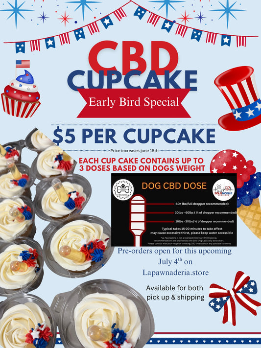 CBD cupcake(local pick up only)